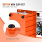 VEVOR 10000 PSI 750W 110V, 488 in³/8L Capacity, Single Acting Solenoid Valve, Electric Driven Hydraulic Pump Power Pack Unit with Pedal Switch for Punching/Bending/Jack Machine, Orange