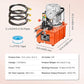 VEVOR Electric Hydraulic Pump Double Acting Manual Valve, Orange
