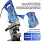 1300W Electric Hydraulic Hole Puncher, 110V Metal Punching Machine, Electric Hydraulic Hole Punch with Die Φ1/4" 3/8" 1/2" 11/16" 4/5", Angle Steel Punching Machine for Steel Iron Aluminum Copper