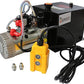 6 Quart Power Unit Double Acting, Hydraulic Power Unit, Hydraulic Pump DC12V Dump Trailer Pump, with Metal Oil Reservoir Power Unit, for Dump Trailer Car Lifting