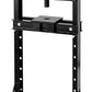 12 Ton Hydraulic Press, Heavy Duty H-Frame Garage Floor Shop Press with Adjustable Worktable & Plates, for Metal Bending, Straightening, Installing Bearings & U-Joints,Black
