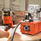 VEVOR Electric Hydraulic Pump Double Acting Manual Valve, Orange